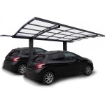 Carport double 2 poteaux Carport double 2 poteaux