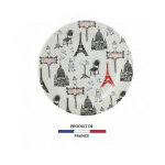 Assiette canap�s tour eiffel