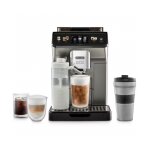 Assortiment de'longhi eletta explore ecam 450. 86. t et 3 paquets de caf + 2 verres expresso 8, 5cl ...