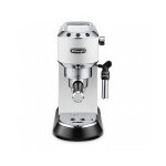 Assortiment machine expresso de'longhi dedica ec695. w et 1 boite de pods ese perle noire offerte