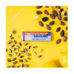 Barre chocolat noir pralin� pistache - bivouac 48g