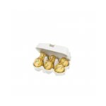 Bote de 6 ?ufs de pques en chocolat au lait 78g