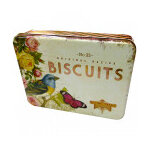Bote  biscuits en mtal color