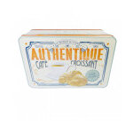 Boite mtal caf croissants