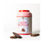 Boite mtal crpes dentelles 100g