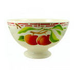 Bol en faience dcor pches 55cl