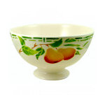 Bol en faience dcor poires 55cl