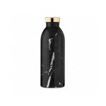 Bouteille isotherme double paroi marbre noir 50cl