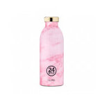 Bouteille isotherme double paroi marbre rose 50cl