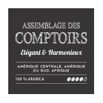 Caf� assemblage des comptoirs