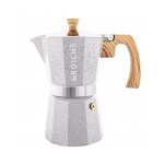 Cafetire italienne milano grise 6 tasses
