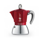Cafetire italienne moka induction rouge 6 tasses bialetti