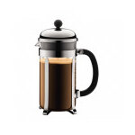 Cafetire  piston argente chambord 8 tasses bodum