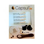 Capsules vides compatibles nespresso® capsul'in x100 Capsules vides compatibles nespresso® capsul'in x100