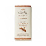 Chocolat au lait  la cannelle de ceylan dolfin tablette 70g