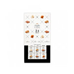 Coffret de 24 carrés de chocolat péchés gourmands dolfin Coffret de 24 carrés de chocolat péchés gourmands dolfin