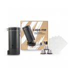 Coffret avec 3 capsules r�utilisables compatibles nespresso� et shaker � capsule caps me