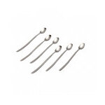 Coffret 6 cuillères à mazagran en inox Coffret 6 cuillères à mazagran en inox