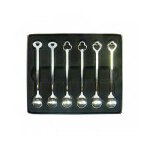 Coffret 6 cuillres moka embout trfles et c?ur