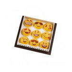 Coffret de 9 chocolats smiley chapon