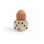 Coquetier en bois forme de ds