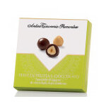Etui noisettes enrob�es de chocolat noir antica torroneria piemontese 75g
