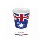 Gobelet froiss expresso drapeau australie 8cl