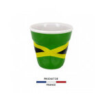 Gobelet froiss expresso drapeau jamaique 8cl