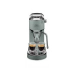 Machine expresso de'longhi dedica duo ec890. gr et une boite de pods e. s. e. perle noire + filtre pour ...