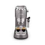 Machine expresso de'longhi dedica ec795 gy et 1 bote de 25 pods e. s. e perle noire offerte