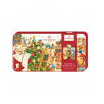 Marzipans chocolat noir niederegger boite m�tal elfes no�l 175g