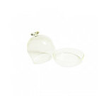 Mini cloche d'assiette cadeau diamant
