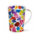 Mug argyll blobs rose rouge 50cl Mug argyll blobs rose rouge 50cl