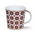 Mug cairngorm medina motif étoile rouge 48cl Mug cairngorm medina motif étoile rouge 48cl