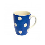 Mug pois bleu gitane 30cl Mug pois bleu gitane 30cl