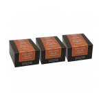 Pack 3 botes th noir cha des comptoirs sachets voile x15