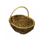 Panier en osier brut moyen modle