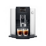 Robot caf jura e6 platine et 3 paquets de 250g de caf en grains et 4 verres cafs richard offerts
