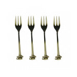 Set de 4 fourchettes mug en mtal