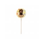 Sucette chocolat blanc de pques  l'unit 50g