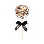 Sucette au chocolat lait et noisettes 40g