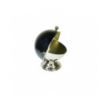 Sucrier boule noir en inox