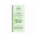 Tablette de chocolat au lait 38% th vert sencha 70g