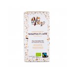 Tablette équitable de chocolat noir 72% noisettes & café bio 70g Tablette équitable de chocolat noir 72% noisettes & café bio 70g