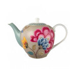 Thire fantasy en porcelaine floral kaki 1, 6l