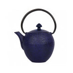 Th�i�re en fonte bleue effet granit� 0, 33l