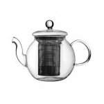 Thire en verre et son filtre inox 1l