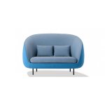 Canap design bleu 2 places fredericia