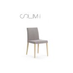 Chaise en tissu grise mobitec