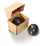 2 pierres de basalte demi - sphère pour massage 2 pierres de basalte demi - sphère pour massage
